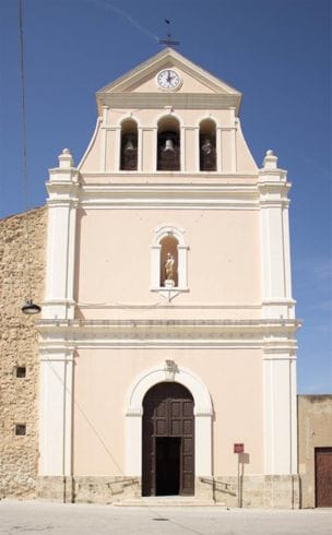 Facciata della chiesa di San Giuseppe a Campobello di Licata